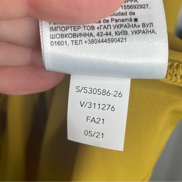 Athleta Ultimate Train Racerback Tank in Mustard Yellow Gorpcore Athleisure 2X - Picture 10 of 10